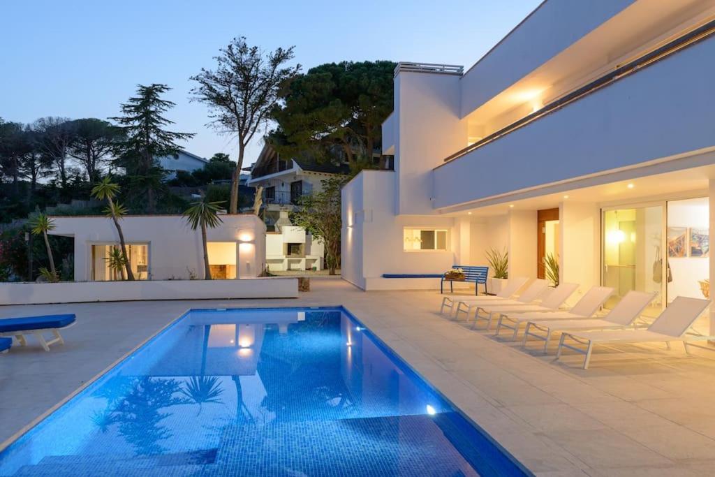 Luxury Villa Costa Brava In Calonge Playa De Aro Sea Views Exterior photo